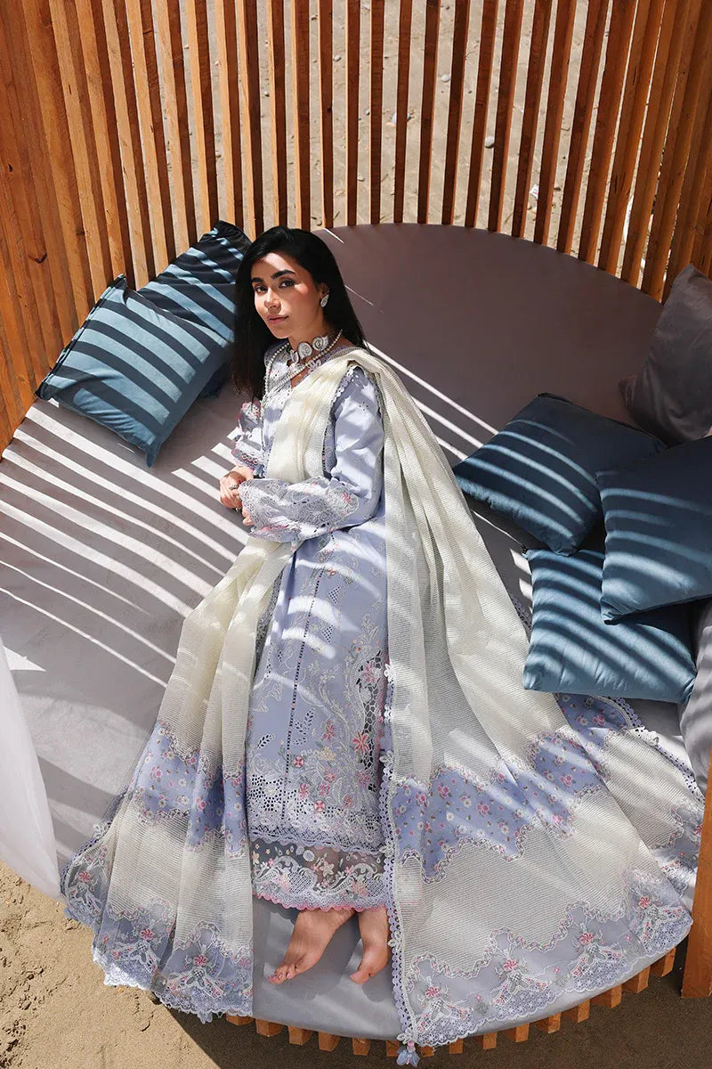 3-PC EMBROIDERED LAWN UNSTICHED DRESS