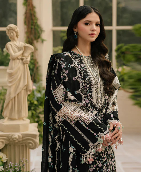 3-PC EMBROIDERED LAWN UNSTICHED DRESS