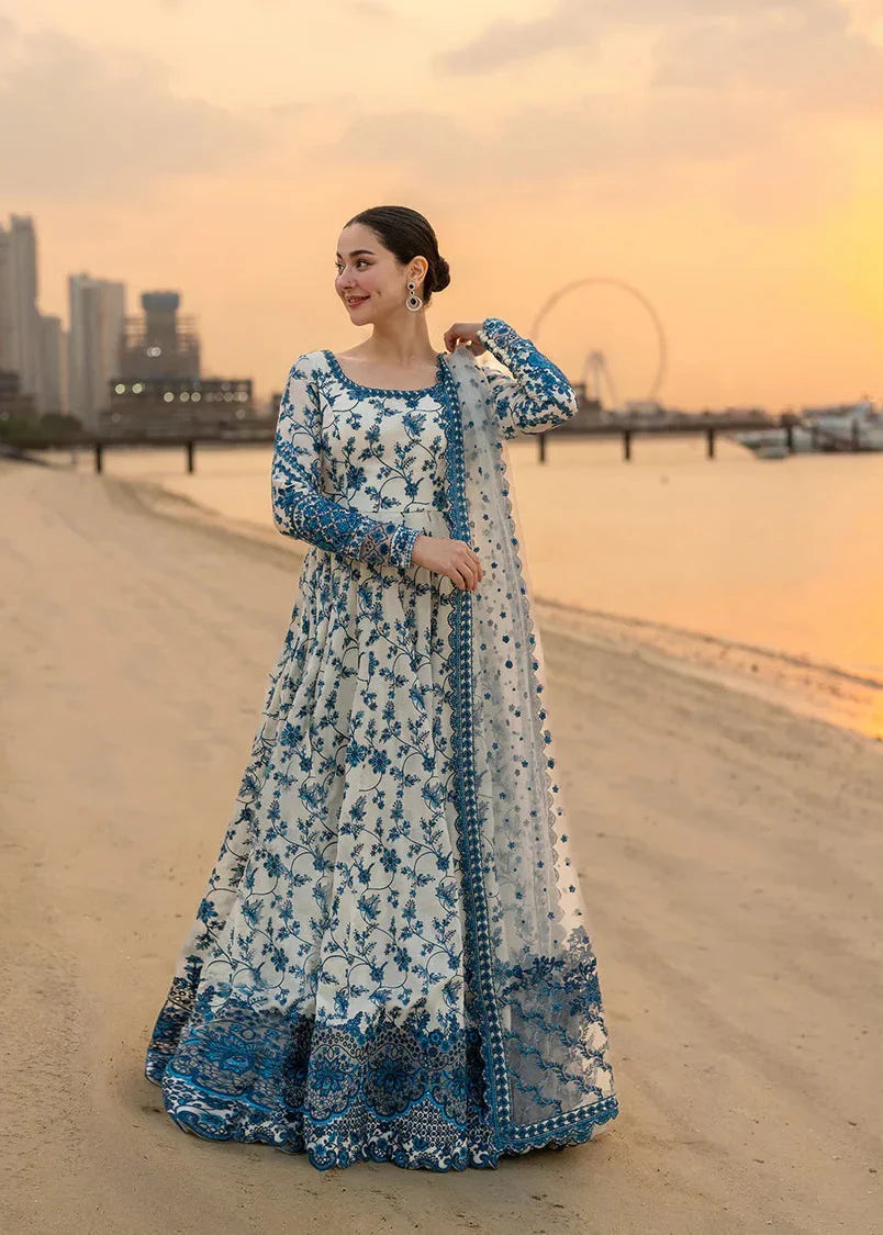 3-PC EMBROIDERED LAWN UNSTICHED DRESS