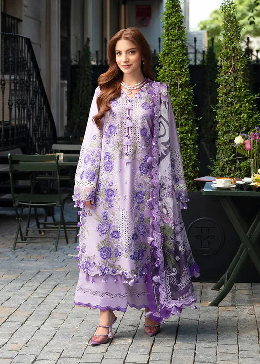 3-PC EMBROIDERED LAWN UNSTICHED DRESS
