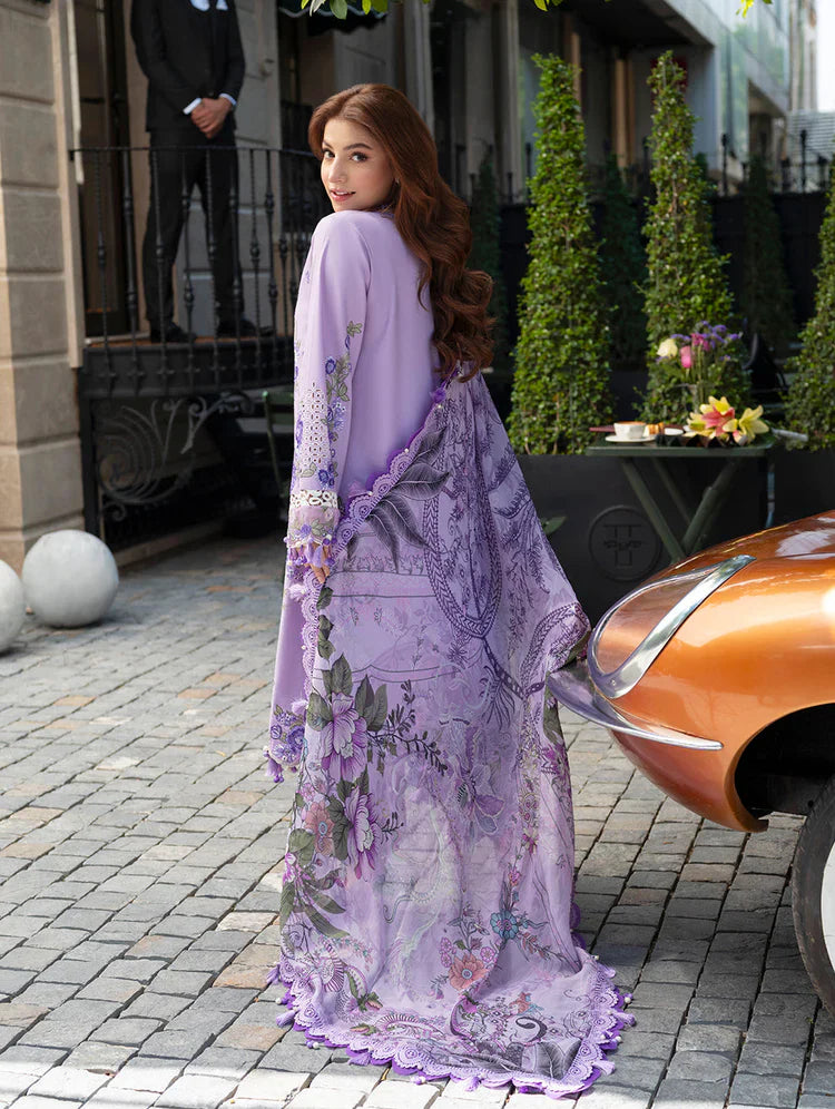 3-PC EMBROIDERED LAWN UNSTICHED DRESS