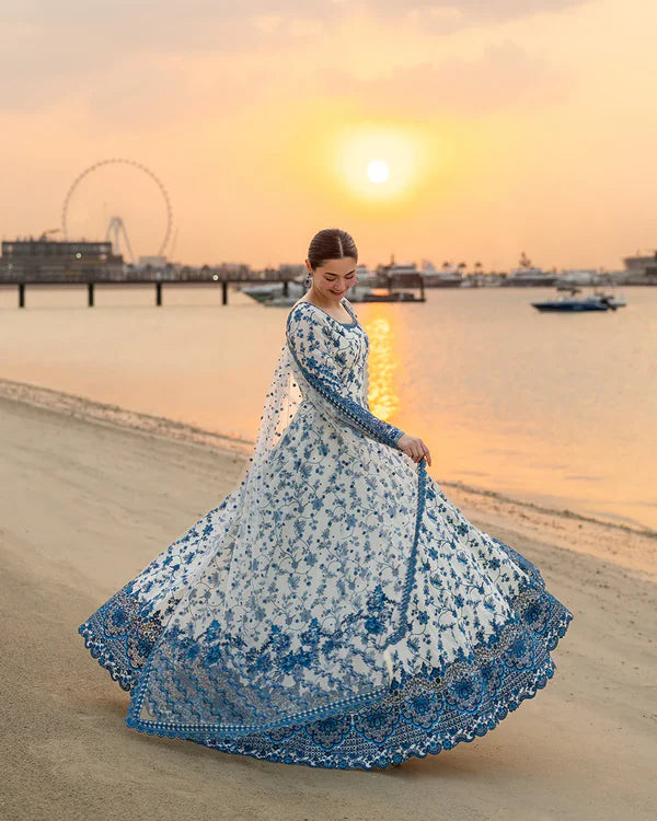 3-PC EMBROIDERED LAWN UNSTICHED DRESS