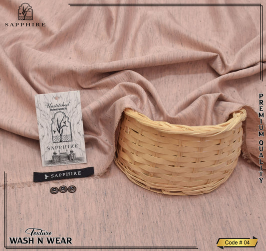 Sapphire Texture Wash&Wear (Pink)