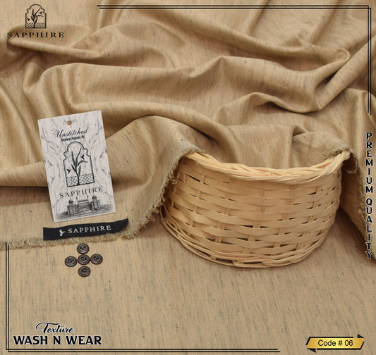 Sapphire Texture Wash&Wear (Beige)