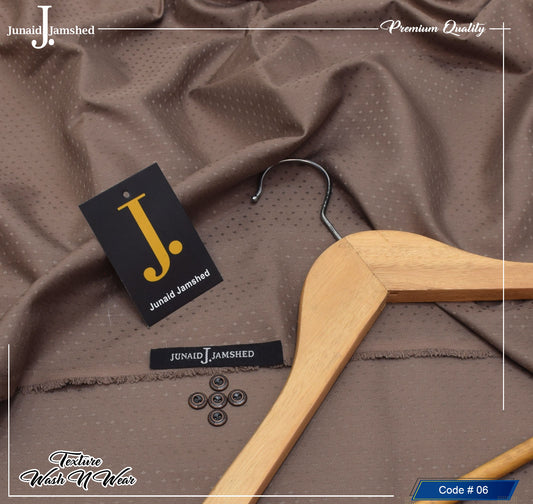 J. Self Texture Wash&Wear (Brown)