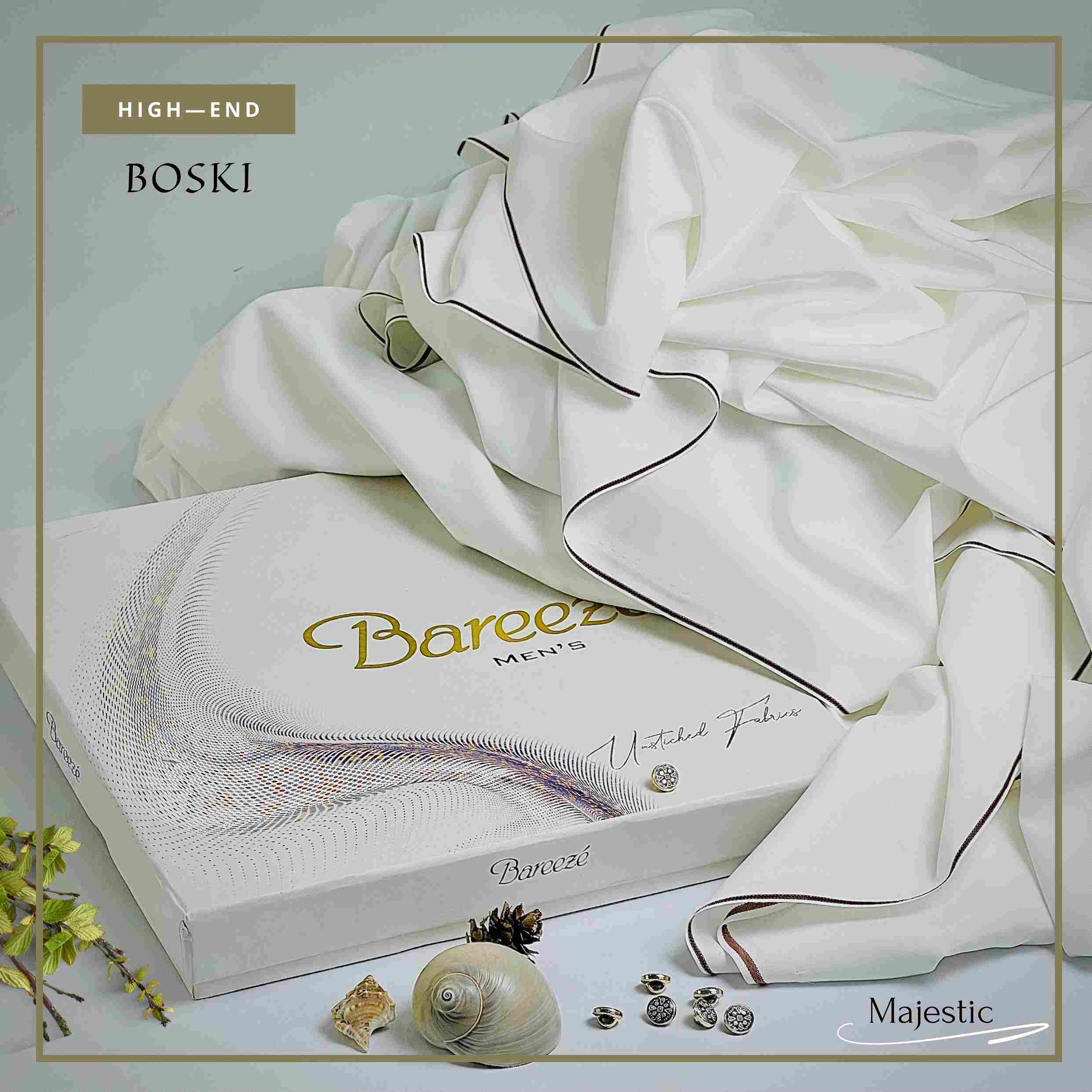 BAREEZE MEN PREMIUM BOSKI (Off-WHITE)