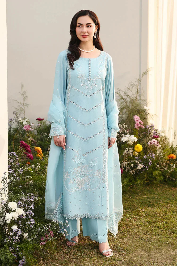 3-PC EMBROIDERED LAWN UNSTICHED DRESS