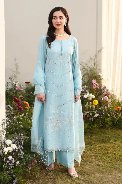 3-PC EMBROIDERED LAWN UNSTICHED DRESS