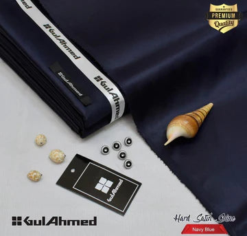 Gul Chamak Cotton-Navy Blue