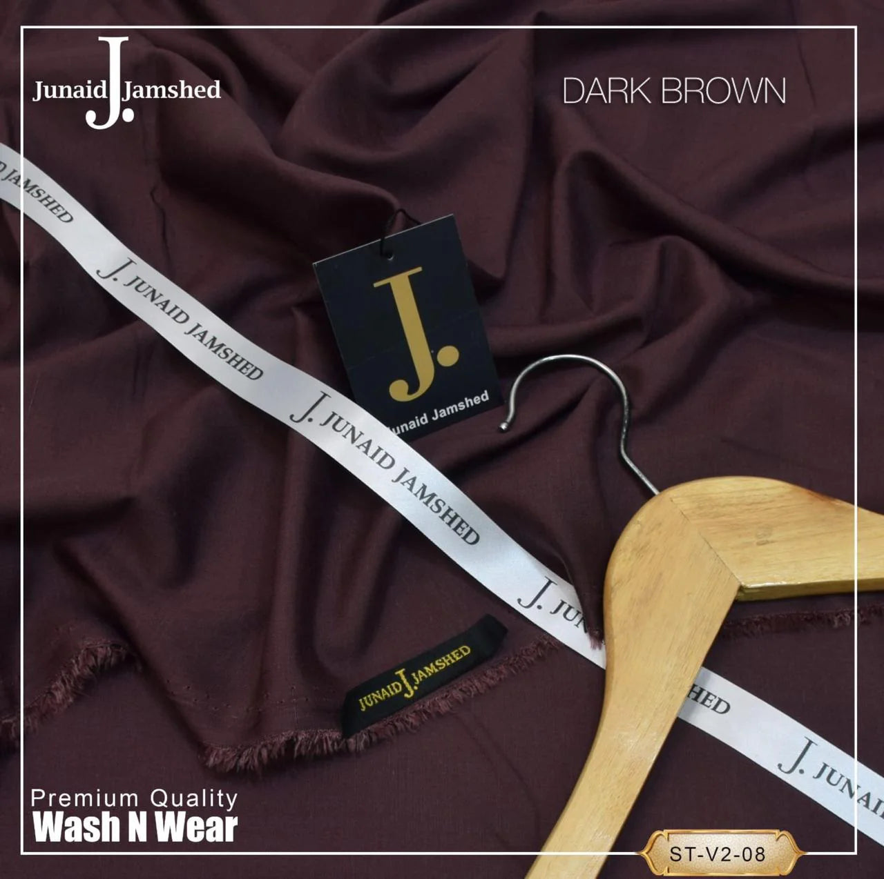 Premium Quality Men's Wash N Wear ( DARK BROWN )