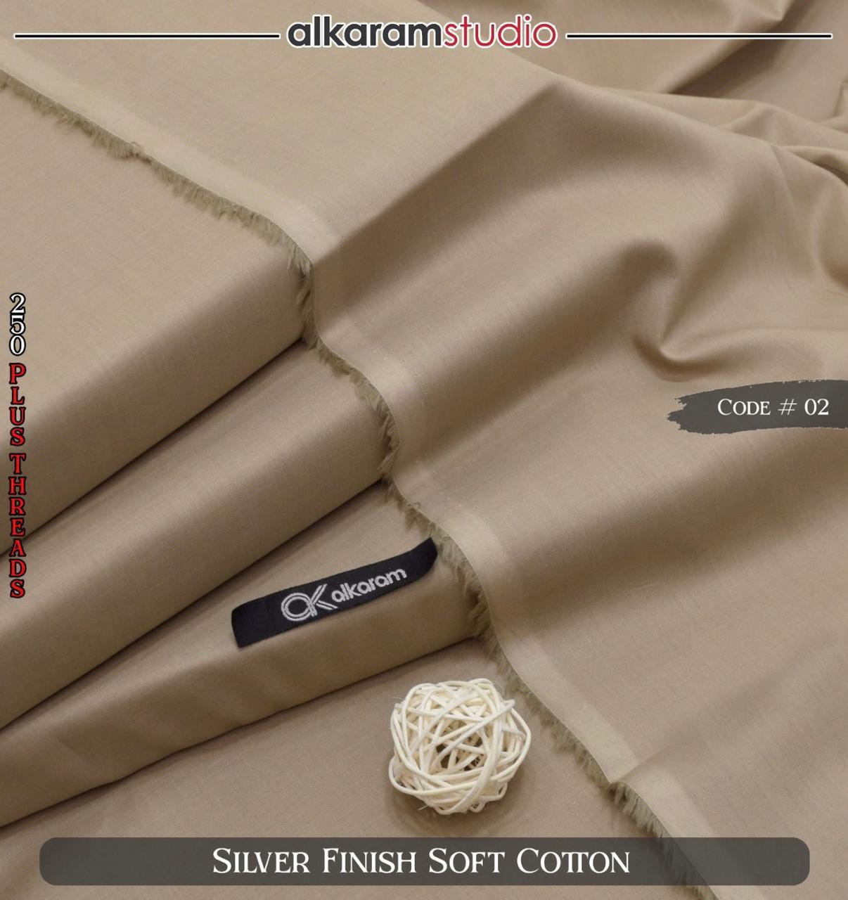 Al Karam cotton - choco brown