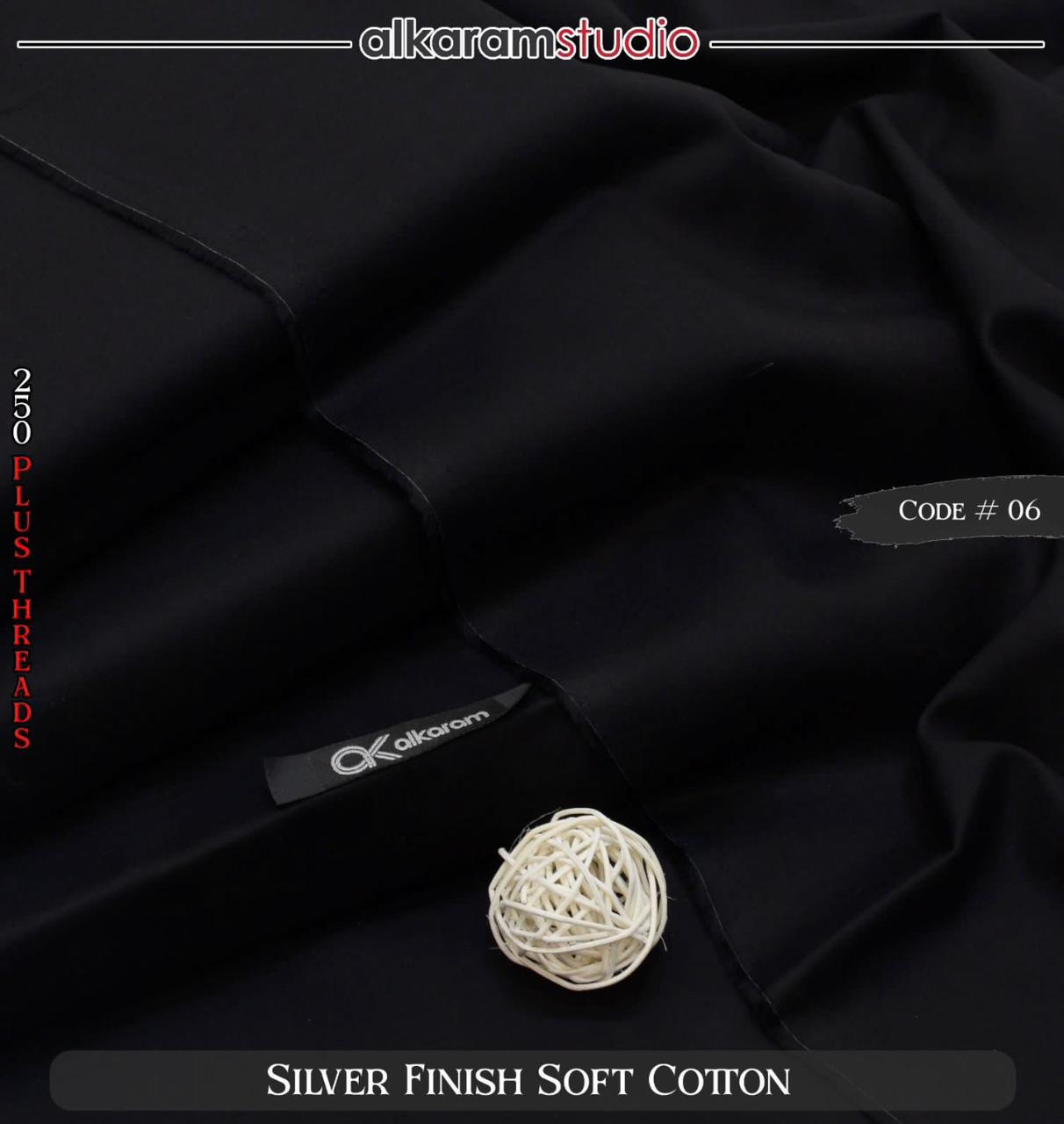 Al Karam cotton - Black