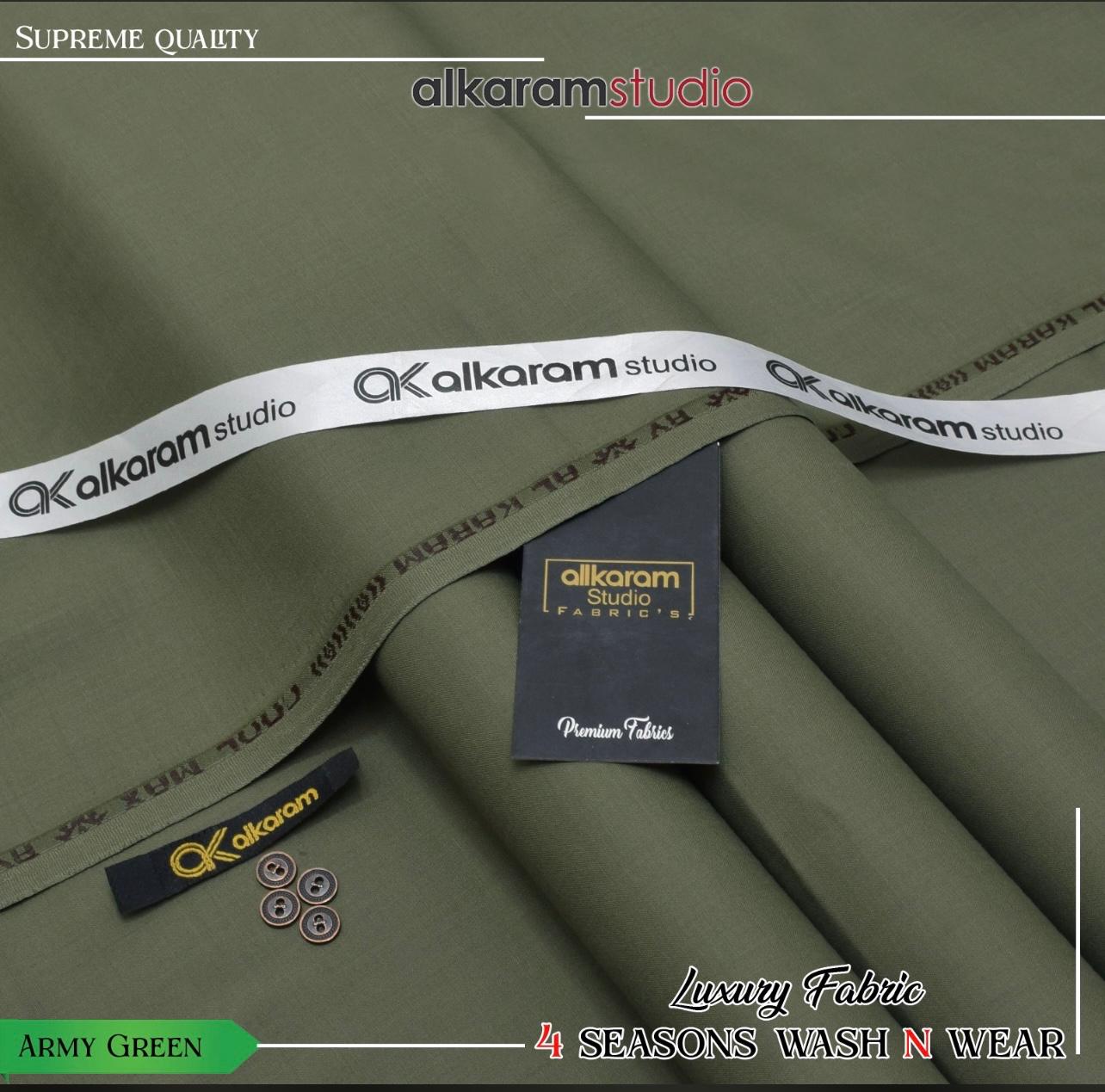 Al Karam Blended - Army Green