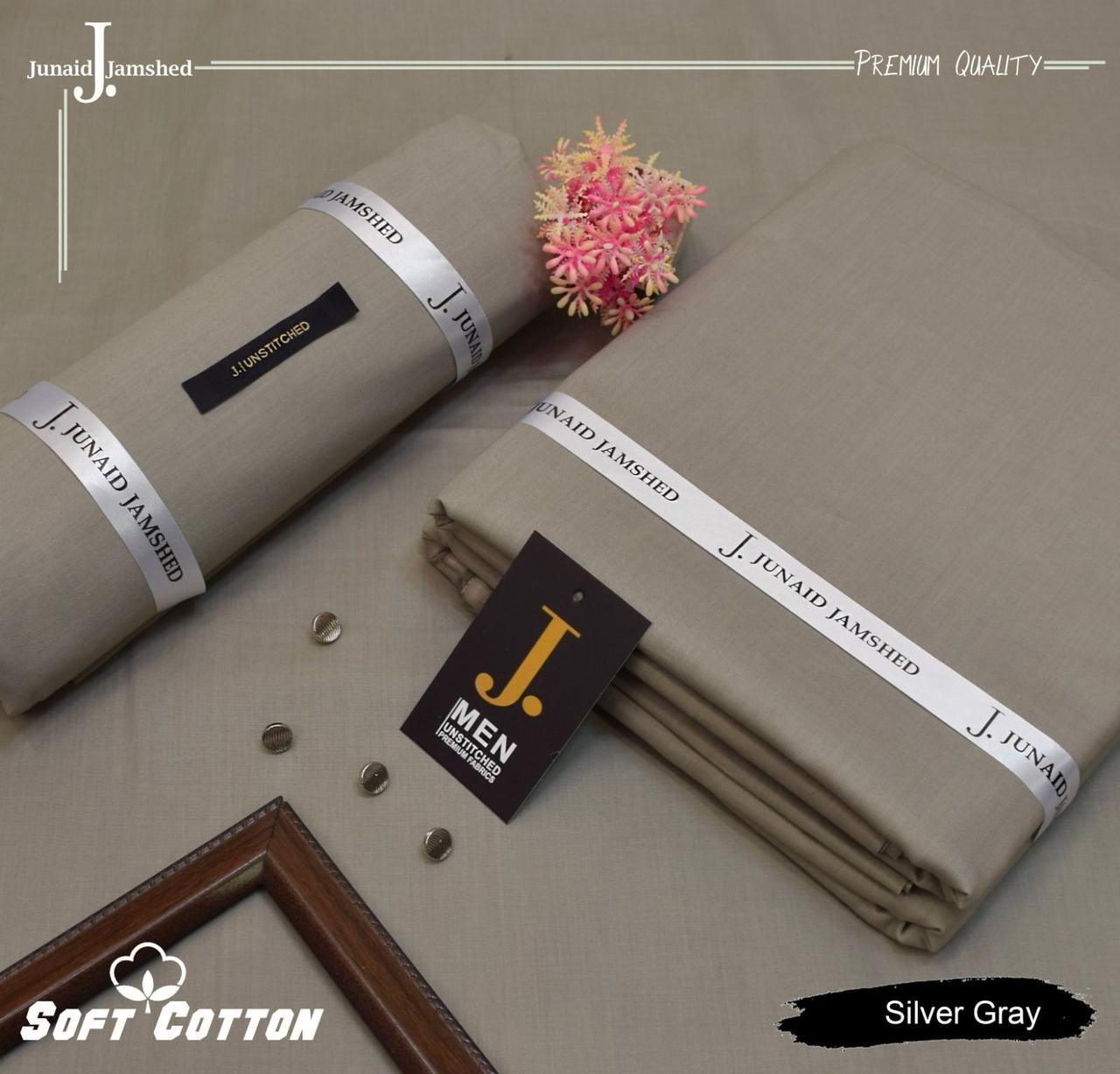 J. Soft Cotton - Silver Grey