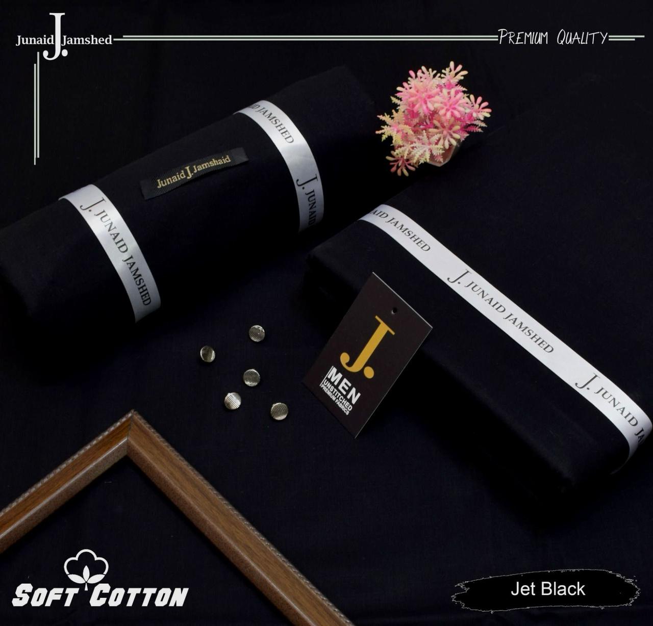 J. Soft Cotton - Jet Black