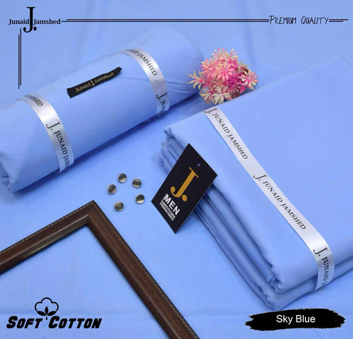 J. Soft Cotton -sky blue