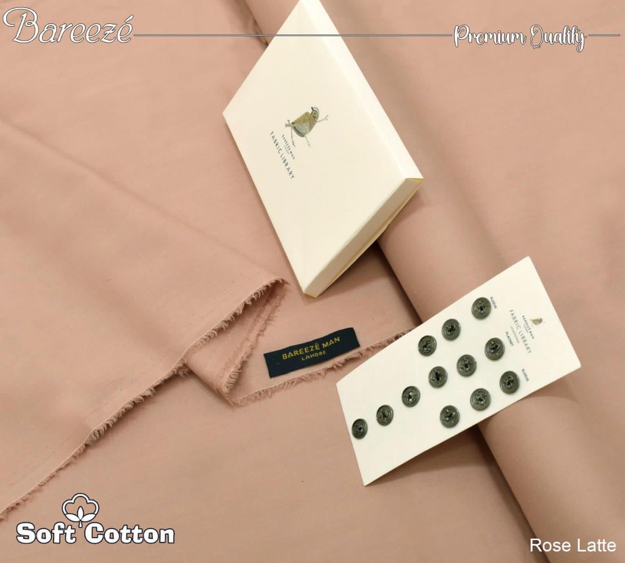 Bareeze men's Soft Cotton (Rose latte)
