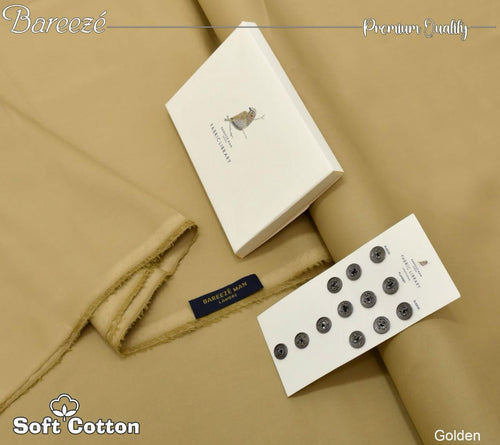 Bareeze men's Soft Cotton (Gold)