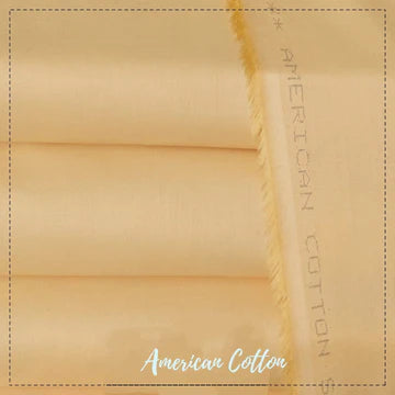American Cotton Almond- Unstitched Men's Wear
