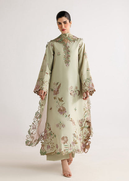 3-PC EMBROIDERED LAWN UNSTICHED DRESS